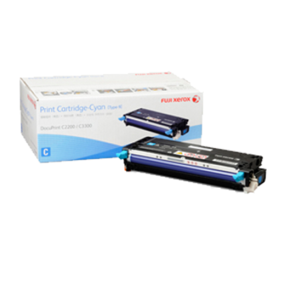 Xerox C2200 C3300 Cyan Toner Cartridge LOW - 4k (Item No: XER DPC22004KCY)